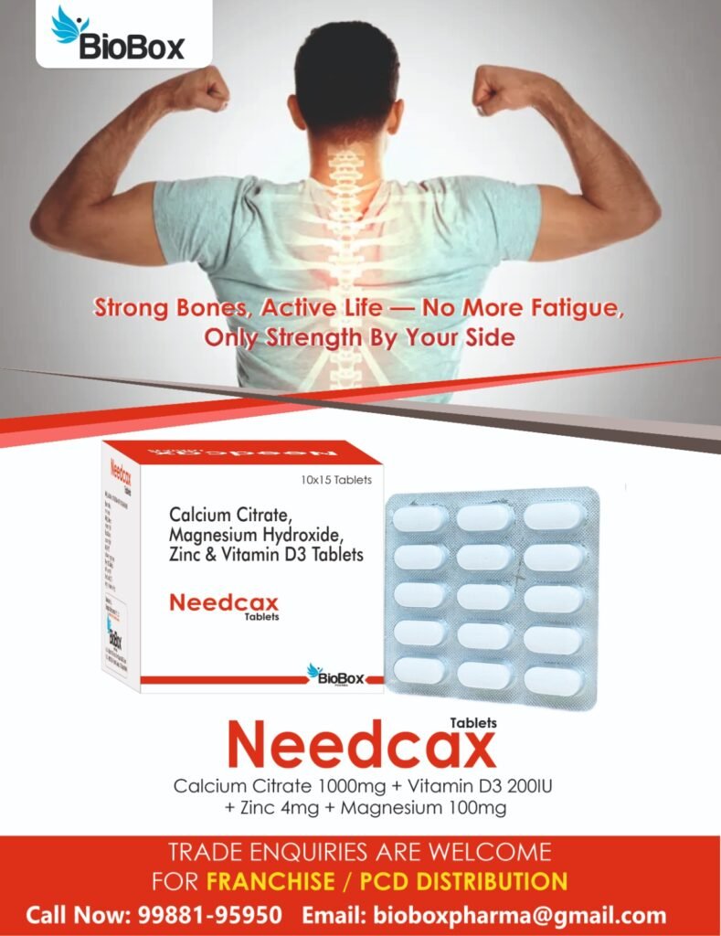 Calcium Citrate+magnesium+zinc+vitamin D3 Tablets- Strong Bones